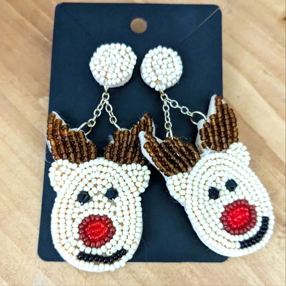 Reindeer Earrings